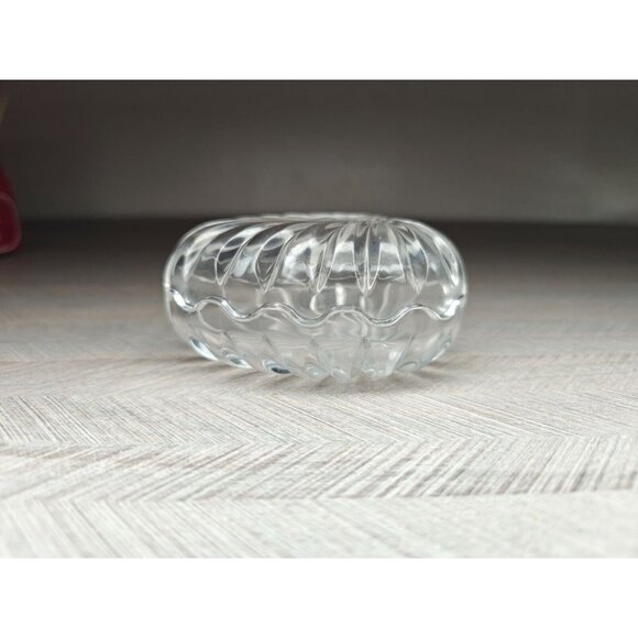 RCR Royal Crystal Rock Heart-Shaped Gemini Bonbonniere Candy Dish Jar NEW - Picture 6 of 9